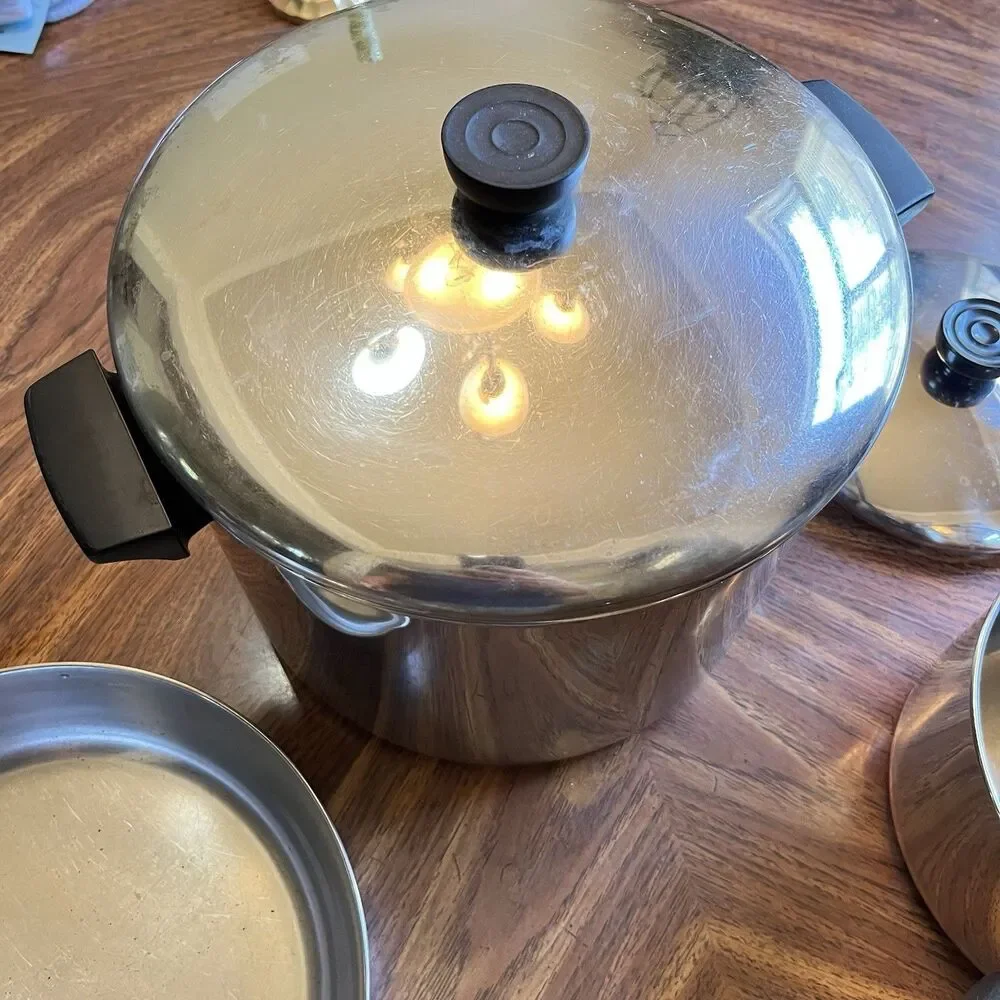 Revere Ware 1801 Copper Bottom Stock Pot 10 3 qt 10
